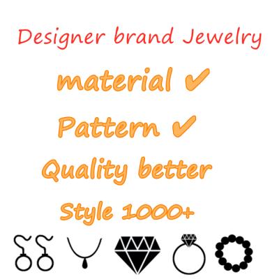 China Popular Brands of LOGO Earrings Women Designer Wholesale Letter Earrings FASHIONABLE for sale