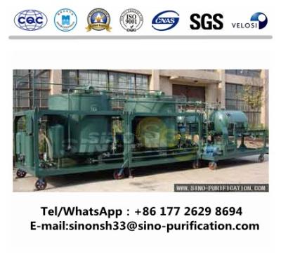 China Präzisions-Filtrations-Altöl-Regenerationsanlage 8000L/H GER Series 192 Kilowatt zu verkaufen