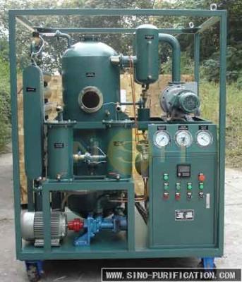 China 1800L/H Transformer Olie Reiniger Apparatuur High-Efficiency Olie Water Separator Te koop