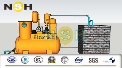 중국 동적 균형 과잉 구조에 산업 폐유 물 분리기 판매용