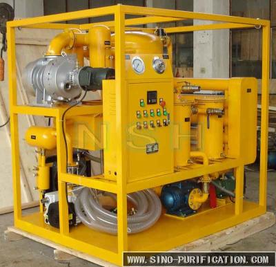 China 6000L/H Transformer Olie Reiniger Filtratiesysteem Vacuüminstallatie Te koop