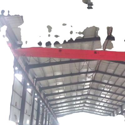 China Bridge crane 3 ton electric hoist single girder bridge crane for sale