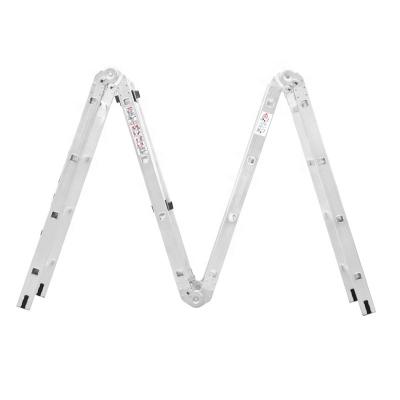 China Aluminum Collapsible Folding Step Ladders Folding Ladders Combination Stool Telescopic Lightweight Retractable Ladder for sale