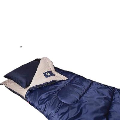 China Wholesale Cold Weather Outdoor Sleeping Bag Envelope Splicing Type Single Winter SleepingBag for sale