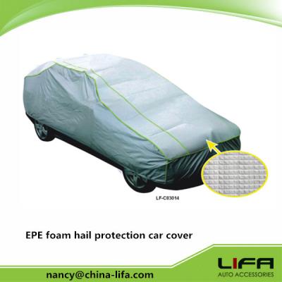 China Sports 6mm EPE Foam Hail Protection Car Covers for sale