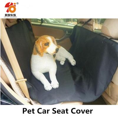 China custom logo 600D pet back seat cover for cars waterproof exported to worldwide for sale