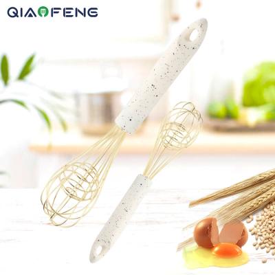 China Viable Heat Resistant 2Pack Kitchen Beaters for Cookware Non-Stick Egg Beater for Mixing, Beating, Beating, Frothing for sale