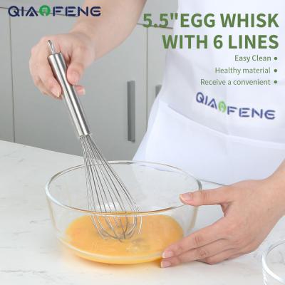 China Viable Mini Wire Egg Whisker Mixer Stainless Steel Egg Beater Beater for sale