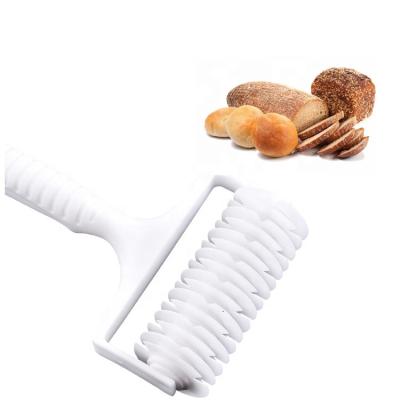 China Sustainable Cookie Pie Pizza Bread Baking Tool Pastry Lattice Dough Cutter Roller for sale