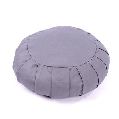 China PORTABLE Hot Selling Premium Meditation Cushion Buckwheat Filled Purple Zafu Yoga Meditation Pillow for sale