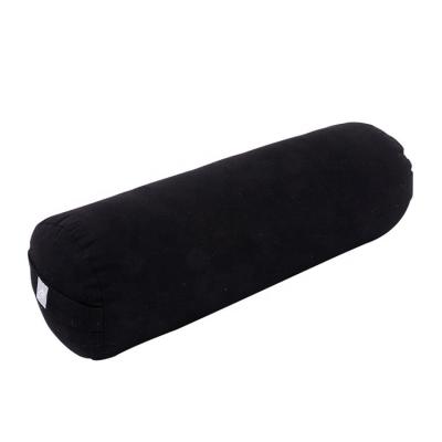 China Yoga Custom Design Cylindrical Pillow Space Cotton Filling Yoga Meditation Pillow for sale