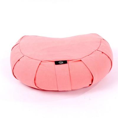 China 100% Custom PORTABLE cotton round zafu buckwheat meditation cushion for wholesale for sale