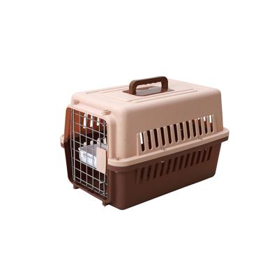 China High Quality Custom Made Breathable Pet Travel And Outdoor Animal Pet Cage Cat Dog Plastic House Pet Cages Durable for sale