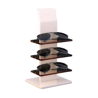 China Deploying Sunglasses Customized Acrylic Eyewear Display Stand Sunglasses Acrylic Display Rack Holder For Optical Store for sale