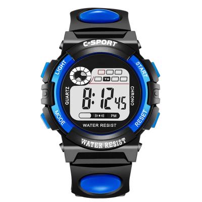 China Alarm Kids Watches For Kids Sport Waterproof Digital Led Watch Strap Super Light Boys Girls Alarm Rubber Rubber reloj for sale