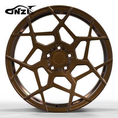 China 6061t6-aluminum alloy Wheel Manufacturer Custom Forged Wheel Alloy 17 18 19 20 21 22 23 24 Inch Brushed Car Wheel Hub for sale