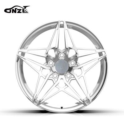 China 6061t6-aluminum alloy Forged Wheel Modified Model Racing Car Wheels 5x144 5x130 Rims Star Monoblock Forged Wheels for sale