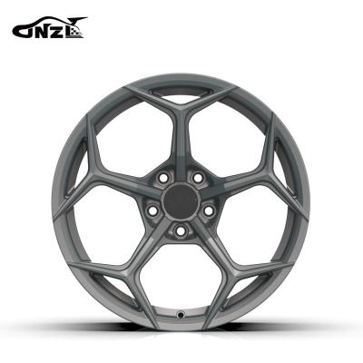 China 6061t6-aluminum alloy 16-24 Inch Deep Dish Car Sports Mesh Spoke Split Rims 5 Spoke Alloy Monoblock Forged Wheels for sale