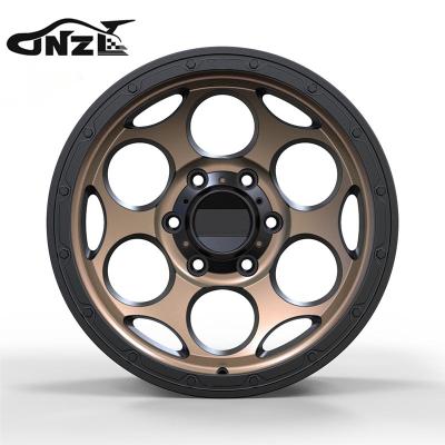 China 6061t6-aluminum alloy Concave Deep Dish Mesh Racing Aluminum Wheel Rim Steel Rim Off-Road Forged Wheels For Sale for sale