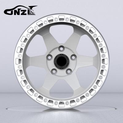 China 6061t6-aluminum alloy Wheels Tires Accessories Custom Forged Wheel 6 Holes 6x 139.7 Off-Road Car Alloy Wheel Rims for sale