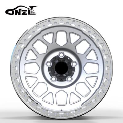 China 6061t6-aluminum alloy Wheel Manufacturer Real Beadlock Wheels 5*127 6*139.7 6x114.3 Modified Model Beadlock Off Road Forged Wheels for sale