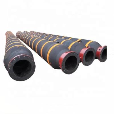 China High Temperature Resistance Dredge Hose Water Sand Mud Suction Floating Rubber Hose for sale