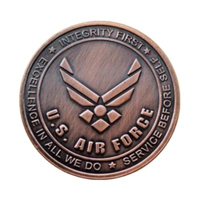 China China Fan Shu Wholesale Blank Coin Engraving US Army Good Luck Display Souvenir Military Coin for sale