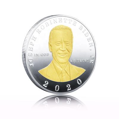 China President Biden Iron Copper Metal Gold American Shu New USA Fan Plating 3D Printing Coin for sale