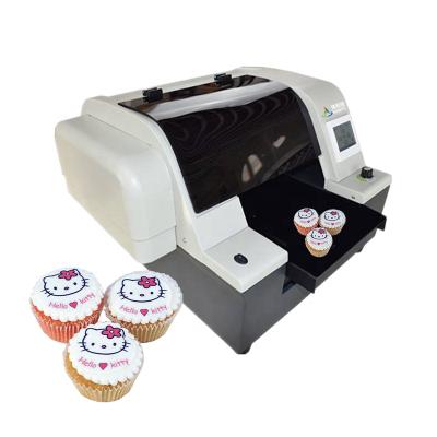 China Automatic Cake Digital Color Cake Printer A4 A3 Size Printing On Edible Food Machine 6 Color Ink Coffee for sale