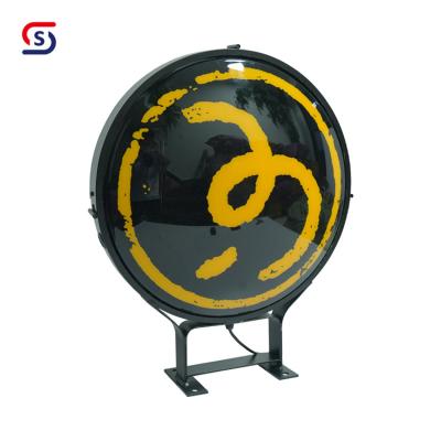 China Custom 1115 outdoor lightbox sign-mold double side vacuum forming round wall mounted outdoor led lightbox sign for store for sale