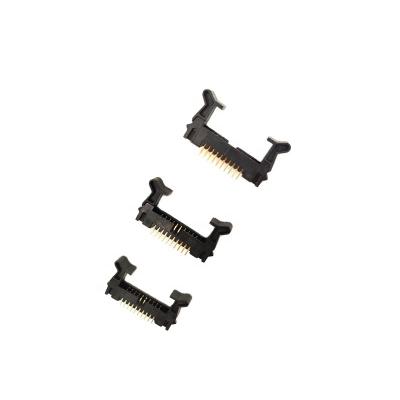China -25â „ ƒ ~105â „ ƒ Factory produced custom connectors double row straight pin horn connectors for sale