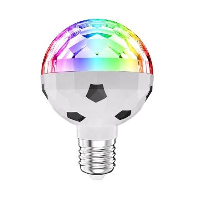 China Modern Custom Gold Magic Colorful Rotating Home KTV Bulbs Ball Lights Factory Football Stage Lights Eco-friendly Bulbs for sale