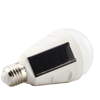 China Modern high quality environmental protection and energy saving solar bulbs emergency light bulbs household stall lighting for sale