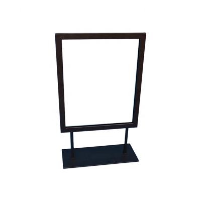 China Poster Boutique Fashion Store Advertising Attractive Freestanding Sign Holder for sale