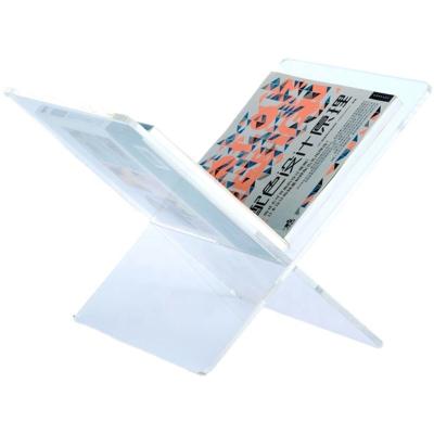 China Separable Easy To Install Square Clear Multi Size Removable Acrylic Book Shelves for sale