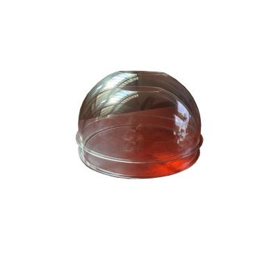 China Europe Half Sphere Transparent Plastic Clear Acrylic Dome For Cover 3mm Thick Wholesale for sale