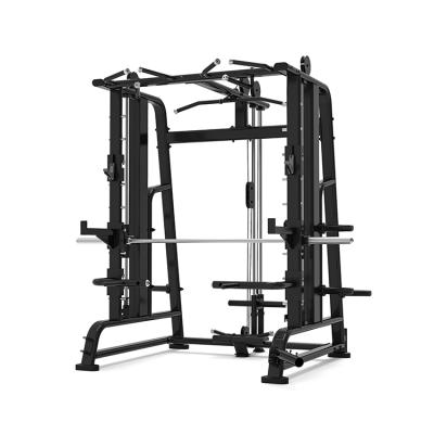 China 2021 Universal Gym Fitness Equipment Multifunctional Smith Machine High Quality Bodybuilding Smith Machine for sale