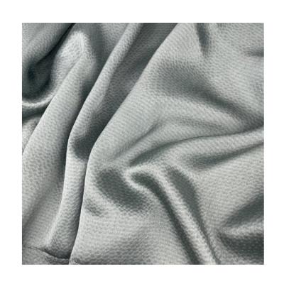 China 100% Viable Silk Charmeuse Satin Jacquard Silk Fabric Italian Pearl Silk Satin Fabric For Dress for sale