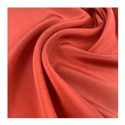 China Sustainable silk crepe loincloth plain dyed silk fabric for ladies dress natural silk material fabric wholesale for sale