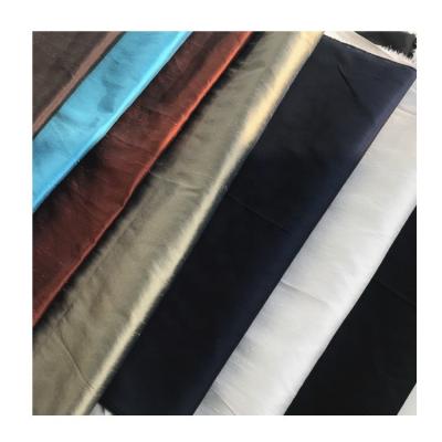 China Sustainable Yarn Dyed 16mm, 17mm, 19mm, 23mm Dupioni Silk Fabric Shantung Silk Fabric for sale