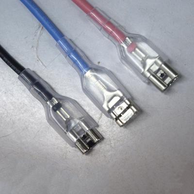 China Fire / 6.3 Spring TP250 Flame Retardant Cable 1pin 4.8mm250 Straight Sheath SATA/ATA Connector Cable Soft Wireharness Manufacturers for sale