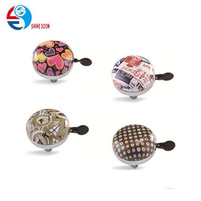 China High Quality Bike Bell Beauty Color 80mm Jingle Blow Bell Bicycle Bell Bicycle Bell Steel Ring Steel Material for sale