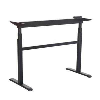 China Adair Single Beam Single Electric Height Adjustable Computer Desk Standing Cheap Standing Frame (Height) With Single Motor for sale