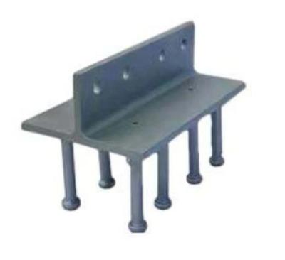 China Stainless Steel Pre-Embedded Processing Galvanized Steel Iron Plate Embedded Parts for sale