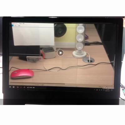 China Indoor 19 inch transparent lcd screen display ratio 16:10 touch IR frame H DMI input 12vDC input for sale