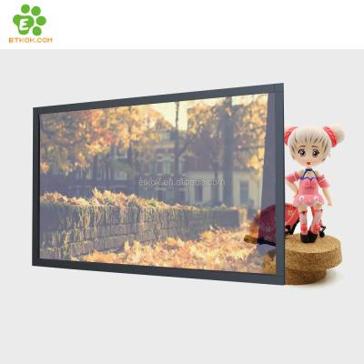 China Exhibition Trade Assurance 55 Inch Transparent LCD TV Display Panel With 1920*1080 Resolution for sale