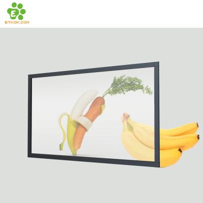 China 27 Inch Indoor Transparent Lcd Video Advertising Display In Stock for sale