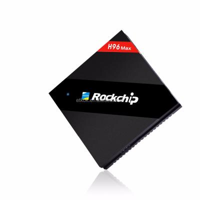 China 2017 H DMI Rockchip RK3399 TV H96 MAX Model Box High Speed ​​Android 6.0 OS Six Core for sale