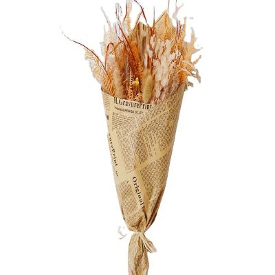 China Designs Wholesale Natural Eucalyptus Pampas Grass Mix Dried Flower Bundle Dried Flower Bouquets For Wedding Boho Home Daily Art Decor for sale