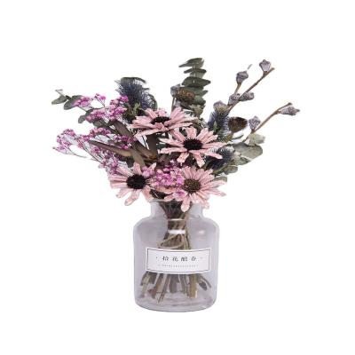 China Natural Touch Slulaoo Plant Outlet Dried Flower Bouquets Everlasting Baby's Breath Preserved Flowers for sale